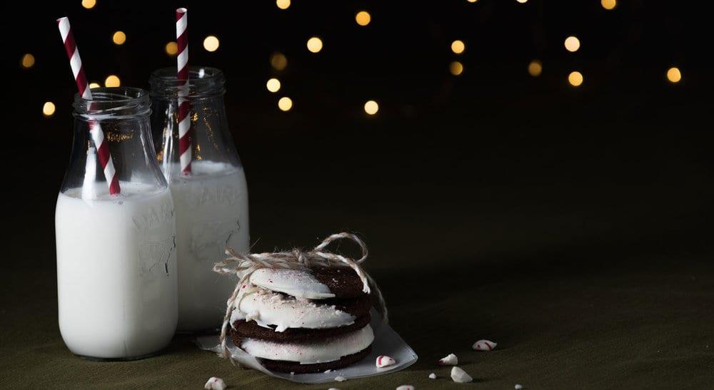 Peppermint-Kissed Ginger Snaps