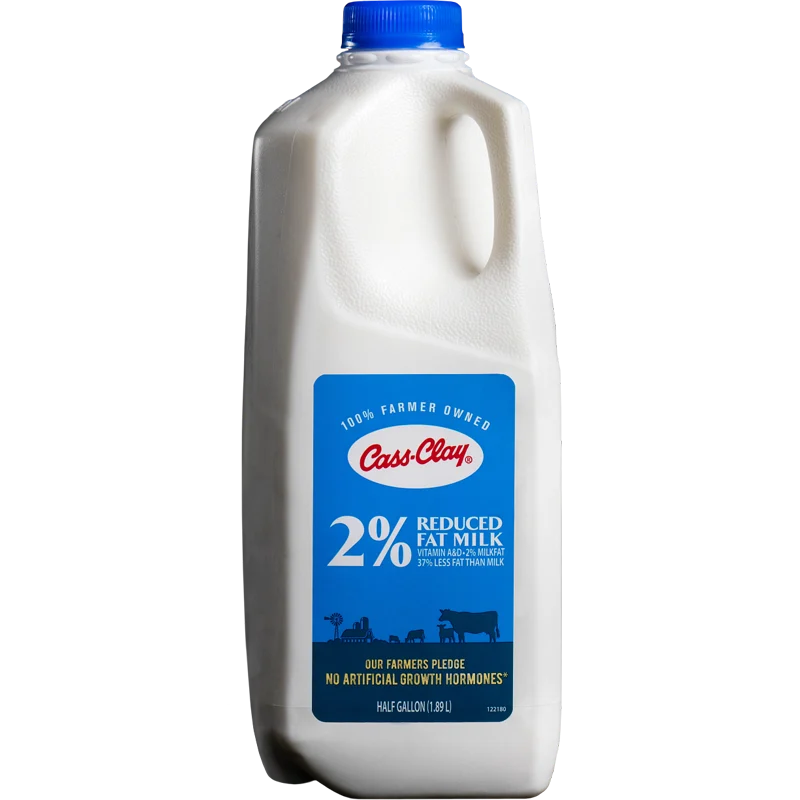 2% Reduced-Fat Milk – Half Gallon