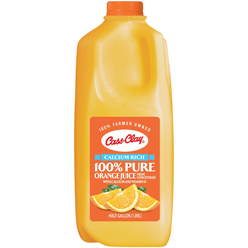 Orange Juice Calcium Rich – Half Gallon