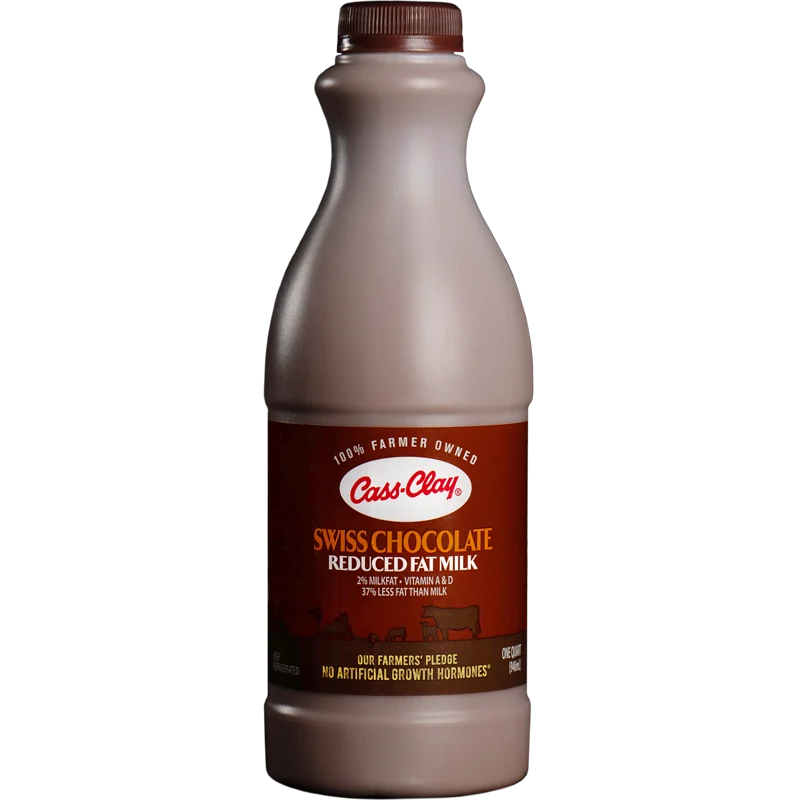 Swiss Chocolate 2% Reduced-Fat Milk – Quart