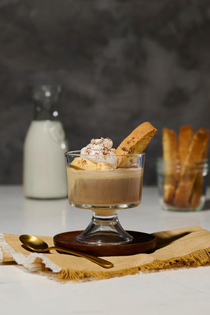 Affogato with Whipped Cream
